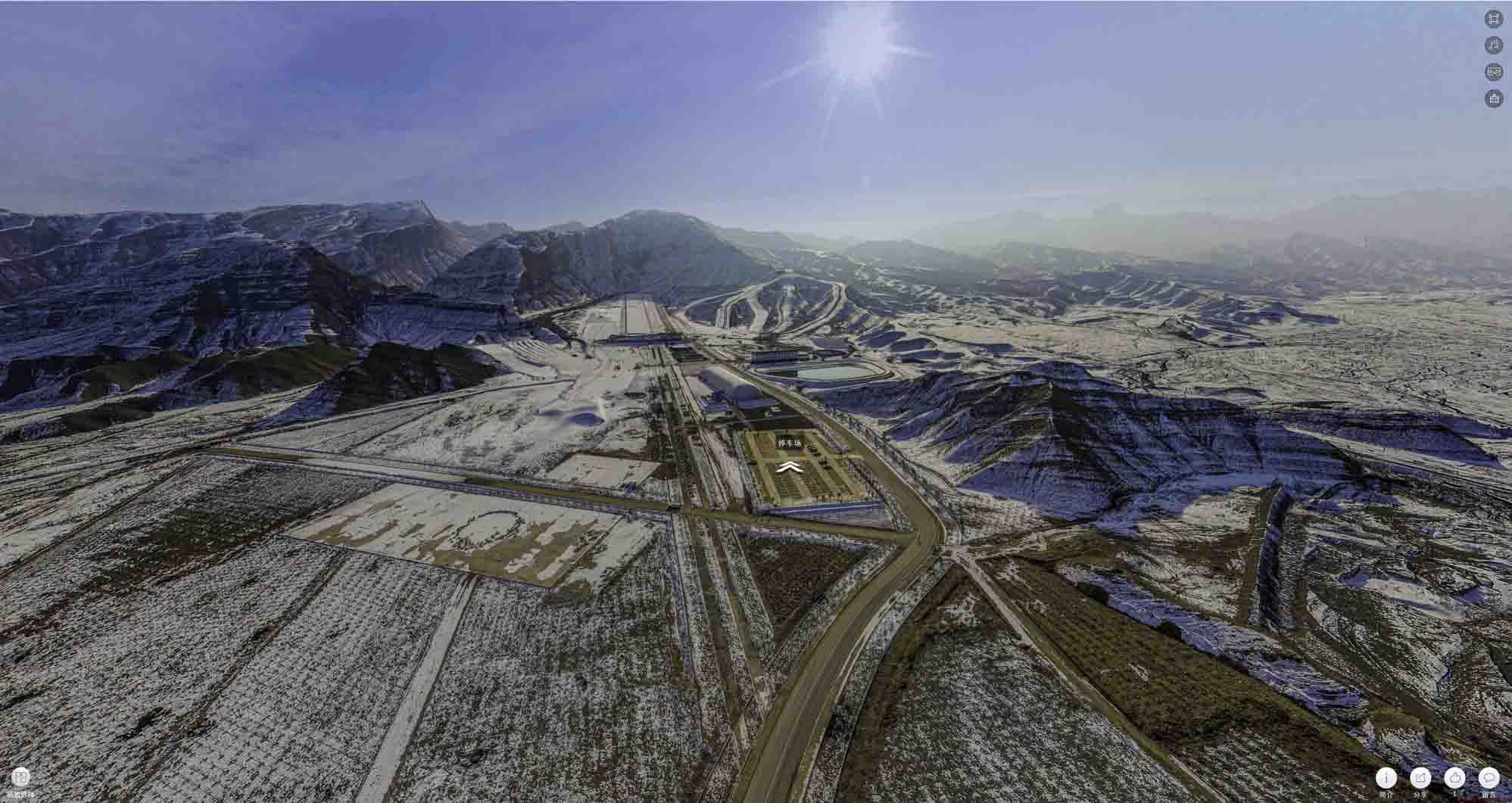 鹤山720全景技术：开启全方位视觉新纪元——在手绘地图中的应用探索